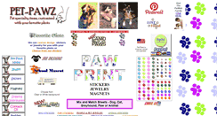 Desktop Screenshot of pet-pawz.com